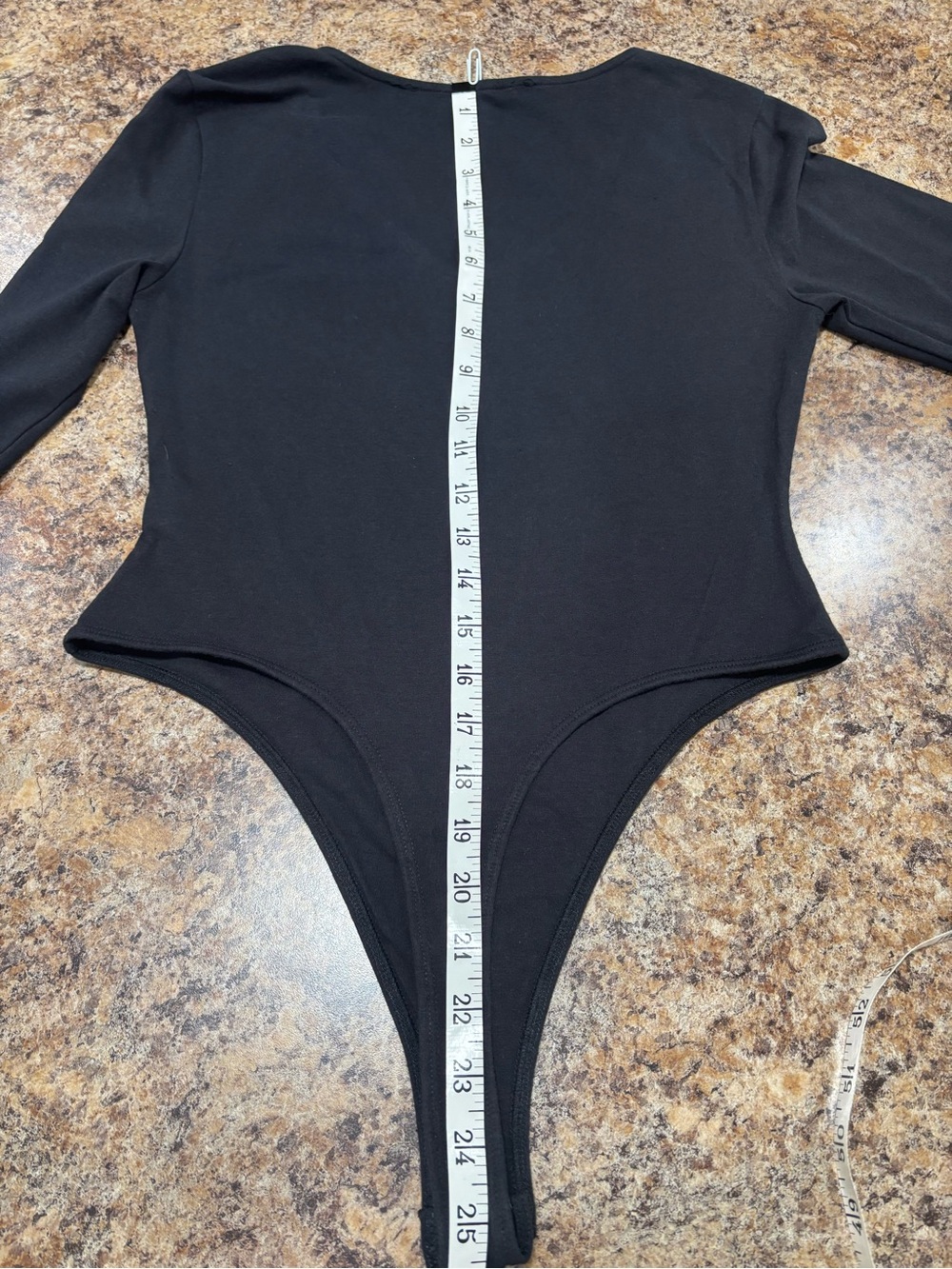Derek Heart Body Suit size M with 2 snaps and has plastic shoulder hanger straps - Picture 4 of 7